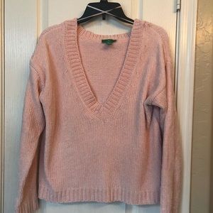 Soft pink sweater